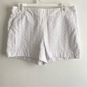 Banana Republic Size 8 White Shorts